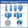 Diamond Core Drill Bit Set-4/5" 1" 1-1/4" 2" 3" 3-1/2"