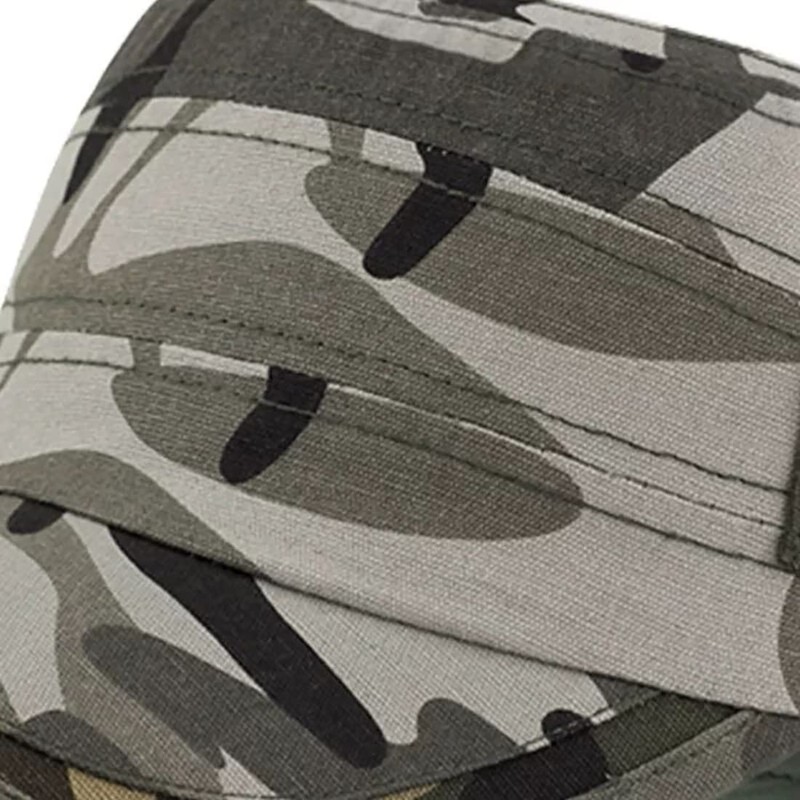 AXIAO Men's Work Cap, Military Hat, Large Size, Cotton Casual
