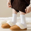 5 Pares Calcetines para Mujeres, Medias de Peluche, Calcetin Otoño