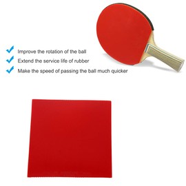 MAGT Table Tennis Rubber, Table Tennis Bat Rubber Table Tennis Rubber Table Tennis Padding Table Tennis Sport Replacement Accessories (Red)