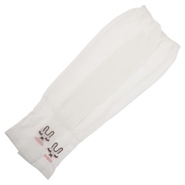 OSALADI 1 Pair Cooling Arm Sleeves Uv Protection for Gardening Tattoo Sports Sunscreen Breathable and Quick Dry White