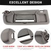 PEVAST Right Passenger Side Sun Visor Compatible with 2006 2007