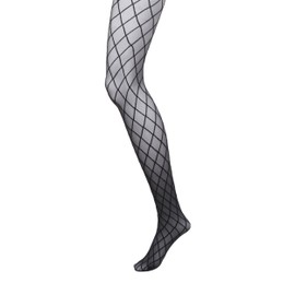 L'eggs Women's Diamond Tight, Black, Large