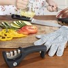 Knife Sharpeners for Steel and Ceramic Kitchen Knives - Manual