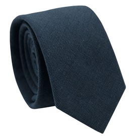 Mantieqingway Men's Skinny Tie Solid Color Neckties 2.56'' Casual Business Ties for Daily Dress, Business, Weddings, Groom, Groomsmen, Missions, Dances, Gifts