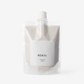 Mother Clay, White, 8.5 oz (240 g), For Hard Skin Skin Skin Clay Pack, Rinse Pack