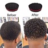 LHKJ 2 Pcs Professional Hairstyling Sponge Hair Brush Magic Hairbrush