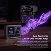 M-VAVE Pocket Amp Pocket Grey Multi Effects Guitar Pedal with