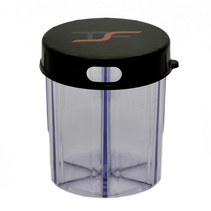 TSF Travel Pill Vitamin Medication Holder Dispenser Organizer Storage