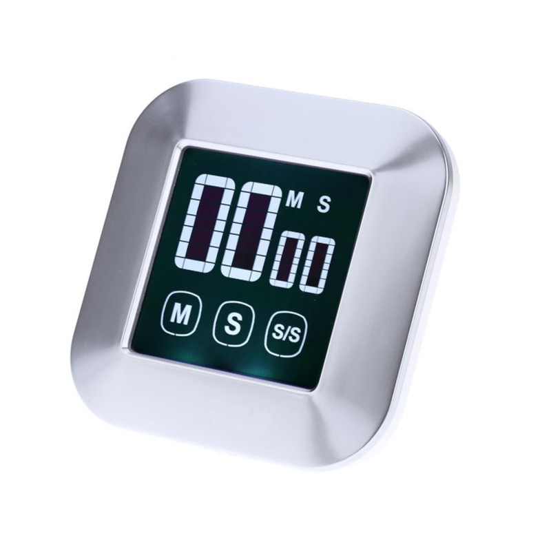 SHOWERORO Digital Kitchen Timer Backlight Touch Screen LCD Timer Count