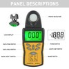 ANNMETER Digital Illuminance Meter, AN-881D Handheld Exposure Meter, Lumen Tester