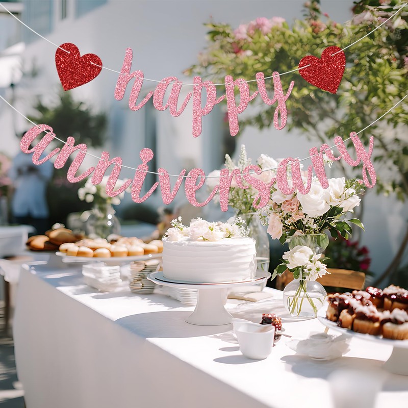 Happy Anniversary Banner, Anniversary Party Decorations, We Still Do, Happy