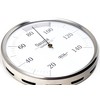 Fischer 198.01 Sauna Thermometer 160 mm Sauna Bimetal Thermometer Stainless