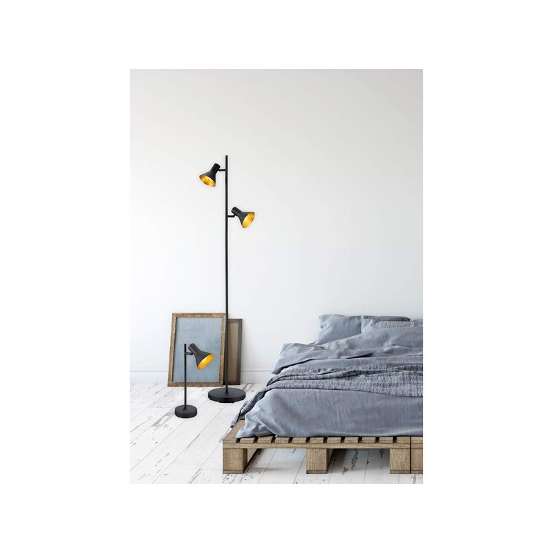 Reality Leuchten R80162002 Spotlight Metal Black / Gold