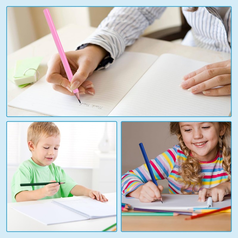 Liroyal Pencil, 2B Pencil for Sharpening, Elementary School Students, Grip