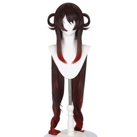 Haragin Cosplay Wig, Sea Lantern Festival, Walnuts, Fu-Tao, Wig, Genshin, Shinkaku, Disguise Wig, Heat Resistant Wig, Anime Wig, Daily Photography, Halloween, Cultural Festival, School Park Festival