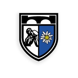 Sticker # Gebpibtl 8 Gebirgspioni [German Army Military One Mountain Infantry Brigade Karfreit Kaserne Bayern Crest Crest Emblem 6x7 cm A2571