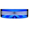 Futuristic Cyclops Space Robocop Robot PARTY RAVE Costume Shield Sunglasses