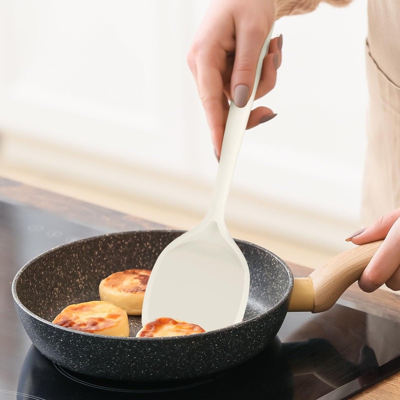 oannao Silicone Kitchen Utensils Set, 600°F Heat Resistant Silicone Cooking