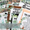 Pajean Bible Posters for Classroom Sunday School Wall Decor Greenery