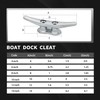 Laorde Dock Cleats 6 inch Galvanized Boat Cleats Cast Iron