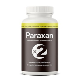Paraxan Nahrungsergänzungsmittel Mit Grüner Kaffee-Extrakt und Grüner Tee, 450mg