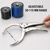 Adjustable Locking Oil Filter Wrench 50-110mm for Automotive Oil Changes