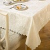 Emma Barclay Damast Rose Jacquard Tischdecke, 132 x 178 cm,