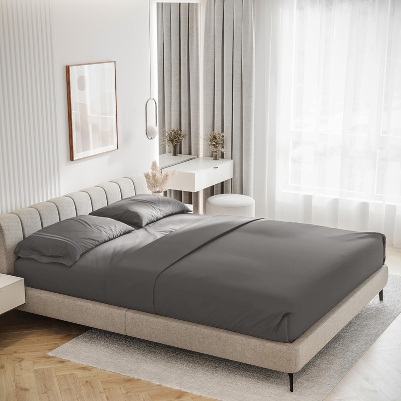 KTLT Queen Sheet Set - 4 Piece Bedding Sheets &