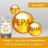 Kenofor Cápsulas De Omega-3 Para Adolescentes,1120mg Epa+dha