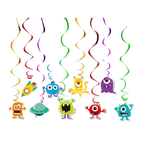 PRETYZOOM 18PCS Monsters inc Balloons Monster Party Decorations University Toys