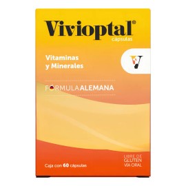 Vivioptal Vitaminas y Minerales 60 Cápsulas