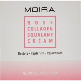 Moira Skincare Crema Facial de Colágeno, Escualano y Rosa