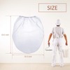 Patelai 30 Pieces 5 Gallon Paint Strainer Bags White Regular