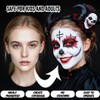 Face Paint Sticks 3 Pack Red White & Black –
