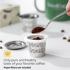2-Pack 304 Stainless Steel Reusable K-Cup Pods Coffee Filters for