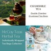 McCoy Teas Chamomile Tea Bags Individually Wrapped Collection Herbal Tea