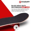 Punisher Complete Skateboard for Beginners 31.5" x 7.75" Skate Board
