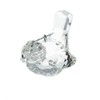 Gisela Graham Crystal Glass Effect Bird Hanging Christmas Decoration
