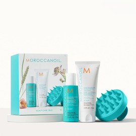 MOROCCANOIL Scalp Care Trio (Shampoo & Conditioner Set/70ml each) Formulated with Argan Oil (Lavender, Tea Tree, Bergamot) Trial Set, Travel