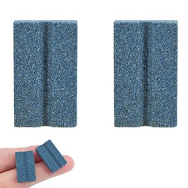 Acoeitl 2 Pcs V-Sharp Dart Sharpeners Grinding Sharpening Stone Rectangular Dart Point Sharpeners for Steel Tip Reduce Burrs Keep Points Sharp Durable Darts Accessories