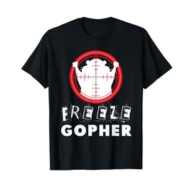 Freeze Gopher T Shirt Hunter Gopher T-Shirt