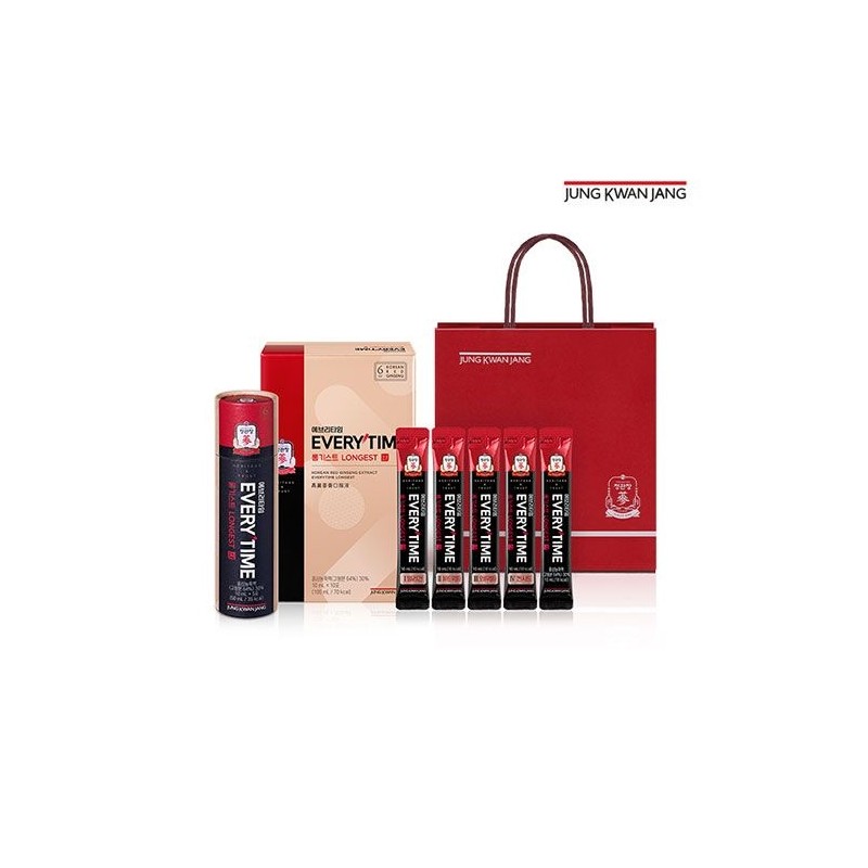 Jeonggwanjang Red Ginseng Extract Everytime Longest (10ml*20 packets) [1 set