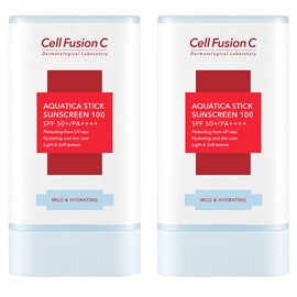 Partner_Reference Cellfusion C Aquatica Stick Sunscreen 100 SPF50+ PA++++ 19g 2pcs / 셀퓨전씨 아쿠아티카 스틱 썬스크린 100 SPF50+ PA++++ 19g 2개
