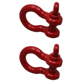 Stevens Lake Parts 2pk 3/4" Heavy Duty D-Ring Shackle, for Towing, Hauling, Sailing 3.25 Tons