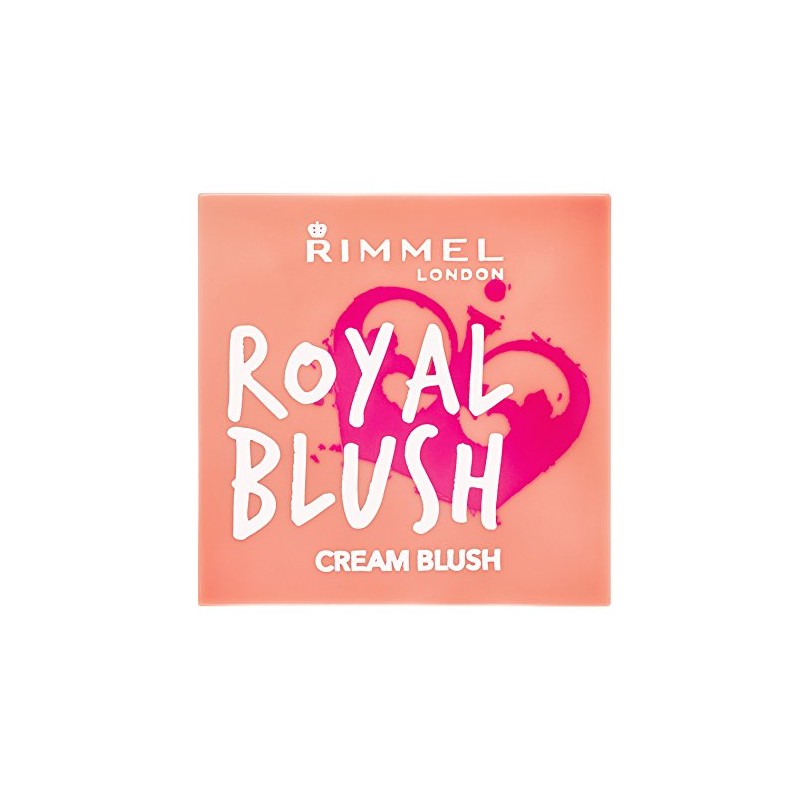 Rimmel London Royal Blush, 001 Peach Jewel, 3.5 g