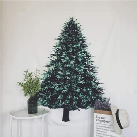 TAORAYO Christmas Tree, Tapestry, Fir Tree, Wall Hanging, Christmas Decoration, Merry Christmas, Christmas Decoration, Christmas Tree, Pot Tree, Decoration, Christmas Decoration, Noel, Nude Tree, Christmas Gift, Multi-functional, Interior, Wall, Room, Wi