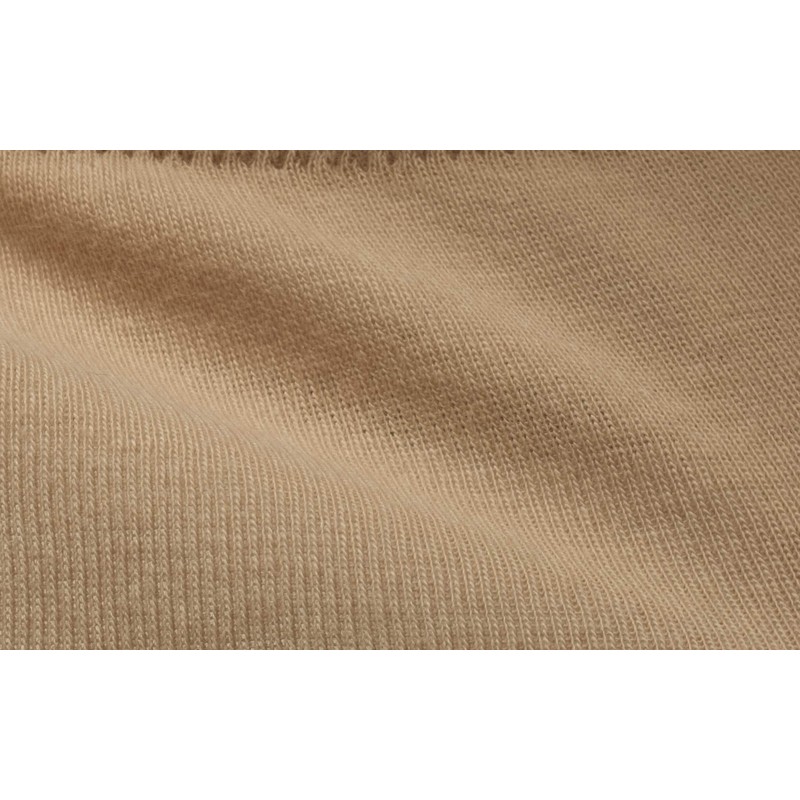 Selvan 100% Cotton Underarm Sweat Guard Bra Beige L