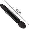 10Pcs Black Double-sided Sponge Eyeshadow Brush Mini Stick Brushes Travel