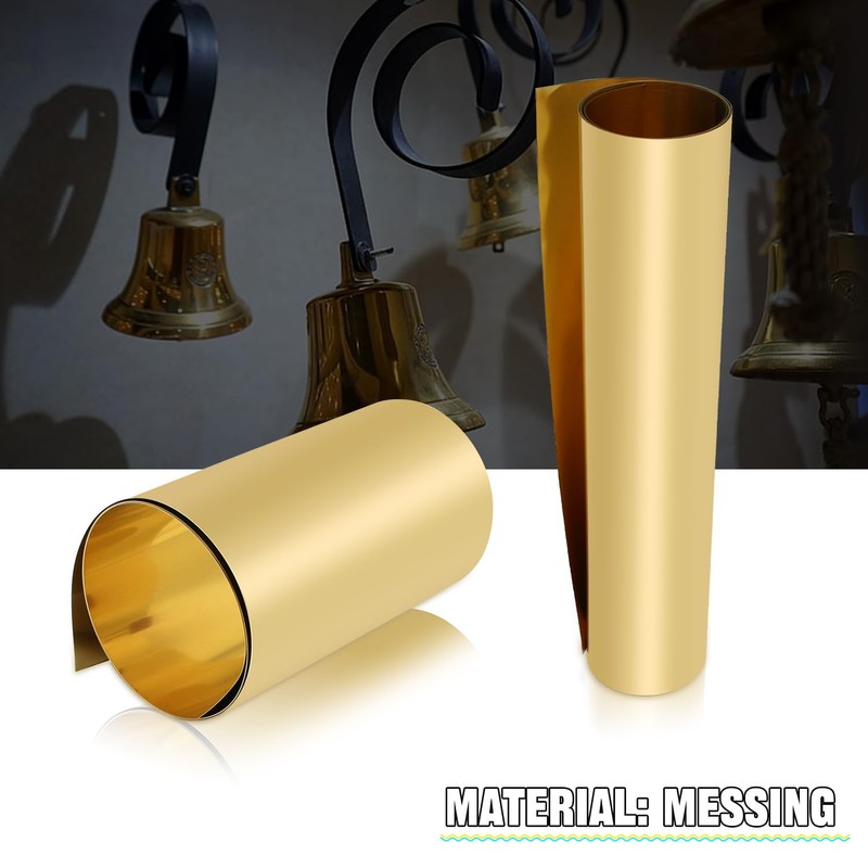 Uxney Brass Sheet, Brass Plate Gold Foil Sheets Brass Sheet